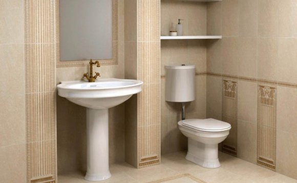 Дизайн - плитка в туалете (59